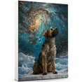 thumbnail image 2 of Irish Wolfhound Dog Lying in The Snow Canvas Print Wall Art Famous Painting for Kids Nursery Bedroom Living Room Office Home, 2 of 6