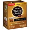 (2 pack) (2 Pack) NESCAFE TASTER'S CHOICE Hazelnut Medium Dark Roast Instant Coffee Beverage 16-0.1 oz. Singles