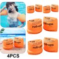 thumbnail image 1 of 2 Uds. Anillos Brazo Natación para Adultos Mangas Inflables para Flotador Piscina (naranja), 1 of 8