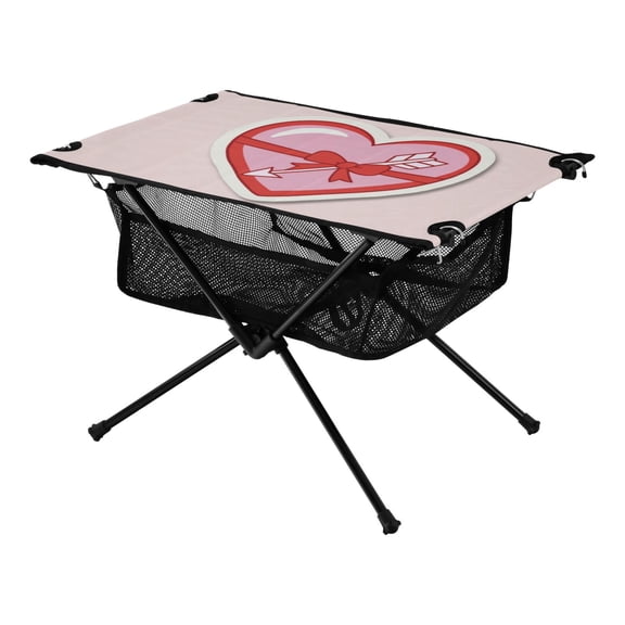 Outdoor Folding Table Portable Picnic Camping Table For Garden Fishing Beach An Arrow in The Heart Of The Middle