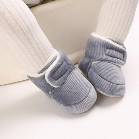 

Velocity 0-18M Baby Warm Boot Frist Walkers Shoes Soft Sole Sneakers Shoes 7 Colors