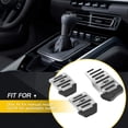thumbnail image 4 of Manual Pedal Cover Silver Nonslip Car Pedal Pads Petrol Clutch Brake Pad Cover Foot Pedals Rest Plate Pack of 3, 4 of 10