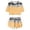 czb# Black261, variant on CUZIBR Girls Outfits Sets Kids Ice Cream All Over Print Outfit Crew Neck Short Sleeve Tee Matching Shorts 2 Pieces Summer Daily Activities,Blue,8-9 Years