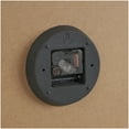 thumbnail image 5 of DecMode 24" Brown Wooden Two-Toned Wall Clock with White Accents, 5 of 11