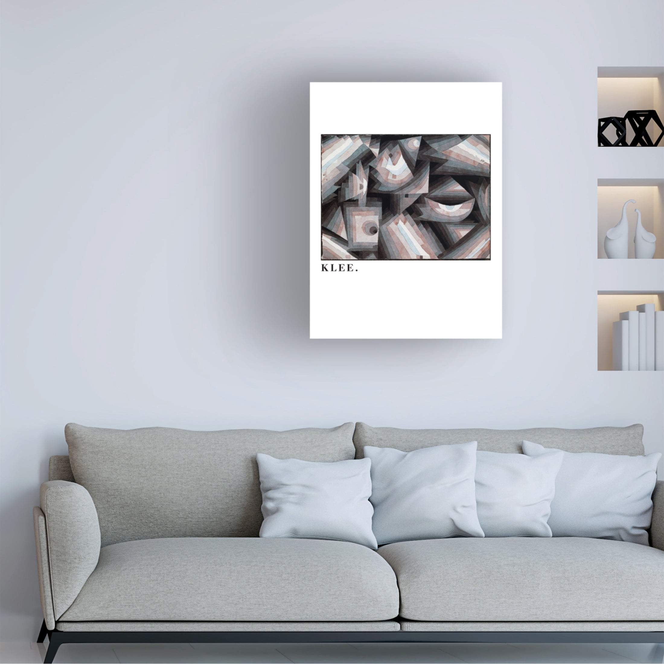 Trademark Fine Art Pictufy Crystal gradation 1921 Canvas Wall Art