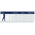 thumbnail image 6 of Jobst ACTIVA Opaque Compression Knee High Socks - 20-30mmHg Sun Bronze Large, 6 of 7