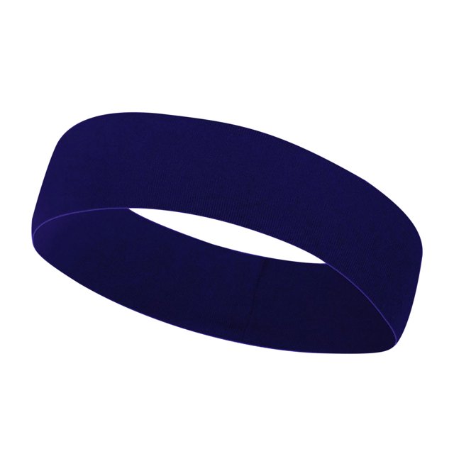 XASZHN Workout Headbands for Women Yoga Running Sport Non Slip Navy_003 One Size