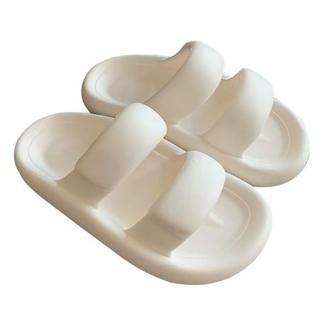OJSFQUFP Sandals for Women Home Non Slip Thick Soled Slippers Women s Summer Fashion External Wear Slippers Soft Sole Outdoor Beach Shoes Cozy Gifts B