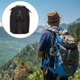 thumbnail image 4 of Advancent Accesorio pequeña bolsa impermeable al aire libre bolso de múltiples bolsillos teléfono pluma almacenamiento cintura bolsas paquete Escalada Negro, 4 of 6