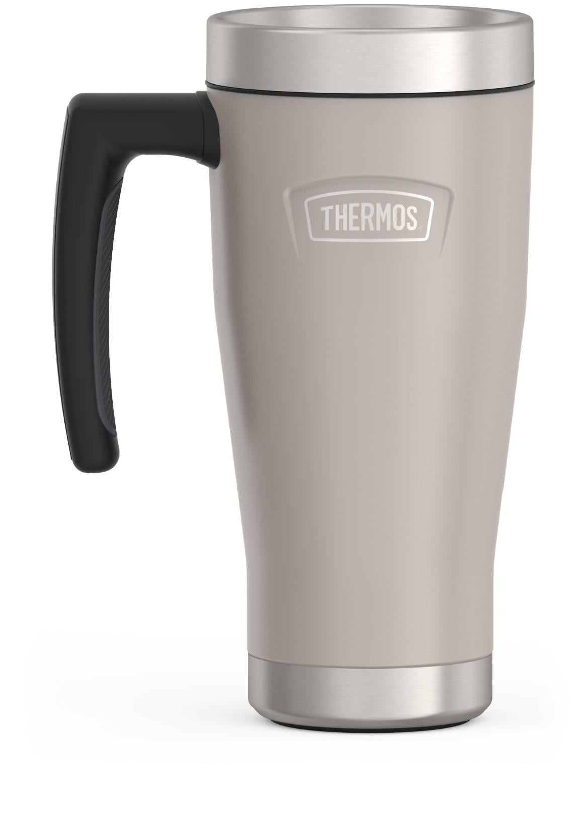 Thermos ICON Series Stainless Steel Vacuum Insulated Mug, 16oz, Granite