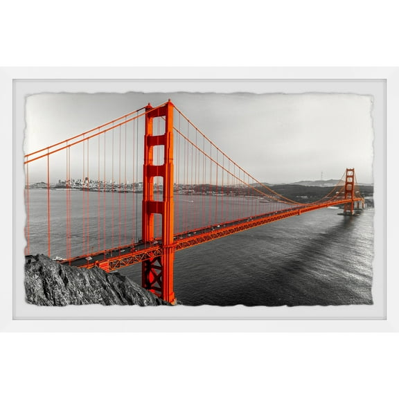 Marmont Hill Find Me in Golden Gate Framed Painting Print