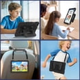 thumbnail image 5 of Fintie Case for Samsung Galaxy Tab A11+ Plus 2025/ A9+ Plus 11 Inch 2023, Fully-Body Rugged Heavy Duty Shockproof Protective Case with Kickstand & Shoulder Strap for Kids, Black, 5 of 9