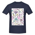 thumbnail image 4 of Bingfone Summer With Flamingo Men'S Loose Fit Short-Sleeve Pocket T-Shirt, 4 of 7