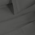 thumbnail image 5 of Egyptian Cotton 1500 Thread Count Solid Pillowcase Set  King-Grey, 5 of 5