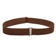 thumbnail image 2 of Eosunjian Women Belt Solid Color Stretch Adjustable Invisible Adjustable Lightweight Jeans Belt Fashion Accessory Dark Khaki, 2 of 13