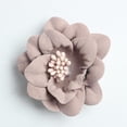 thumbnail image 4 of 10 piezas de adornos de cabezas de camelia para manualidades de accesorios para el cabello de mujer de bricoje 4.5cm , café BLESIY Cabeza de la flor del camelia, 4 of 8