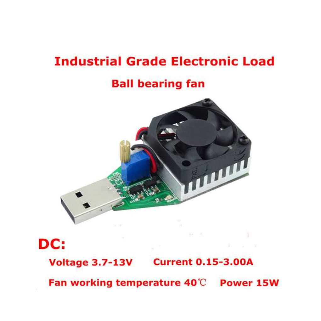 DZS Elec Mini USB Electronic Load Tester Module - Adjustable 0.15A-3A For 3.7V-13V Battery/Power Bank Testing - View #8
