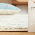 thumbnail image 5 of SAFAVIEH Tulum Lancaster Geometric Striped Area Rug, Ivory/Turquoise, 8' x 10', 5 of 8