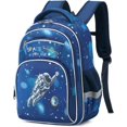 thumbnail image 1 of Kid Bookbag Boy Kindergarten Elenemtary Preschool Multi Compartment Backpack, Chest Strap Side Pockets, 1 of 5