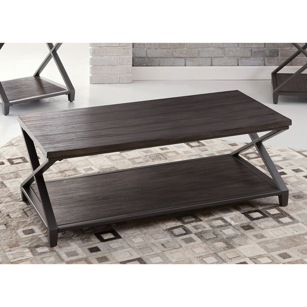 Greyson Living Alton Double X Style Wood And Metal Coffee Table By Com - Alton Coffee Table Greyson Living Alton Double X Style Wood And Metal Coffee Table By Com - Alton Coffee Table