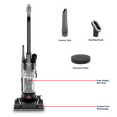 thumbnail image 2 of BISSELL PowerForce Compact, Bagless, Upright Vacuum, Lightweight, Powerful Suction, High Reach Wand, Hard Floor and Carpet, 4362, Gray & Black, 2 of 9