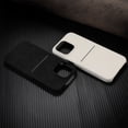 thumbnail image 3 of Business Card Slot Wallet Sheepskin Leather Case For iPhone 16 15 14 13 12 Pro Max Plus Luxury Frameless Shockproof Armor Cover Brown For iPhone 14ProMax, 3 of 6
