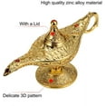 thumbnail image 3 of CATPAN Vintage Magical Legend Aladdin's Genie Lamp for Home /Wedding Table Decoration,Collectable Rare Classic Arabian Costume Props Lamp Pot &Gift for Party/Halloween/Birthday(Blue), 3 of 18