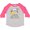 Heather and Hot Pink, variant on I Love My Big Sister to the Moon and Back Cute Sheep Boys or Girls Toddler T-Shirt