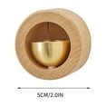 thumbnail image 3 of Garden Wind Chimes Magnetic Wooden Doorbell Door Type Dopamine Wind Chime Magnetic Entrance Reminder 50% 0ff Clearance!, 3 of 7