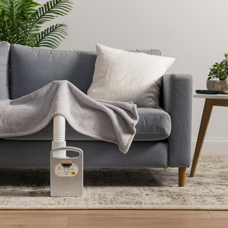  IRIS USA BLW-C2, calentador de manta portátil para calentar la  cama y el sofá, con accesorio para secar zapatos, blanco avanzado : Hogar y  Cocina