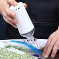 thumbnail image 2 of Sous Vide Bags, Reusable Vacuum Food Storage with Automatic Electric Pump, Sous Vide Clips for Airtight Environment, Perfect for Sous Vide Cooking & Food Freezer (Multipurpose), 2 of 5