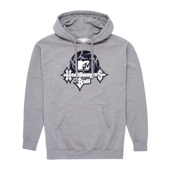 MTV - Headbangers Ball Lightning - Men's Pullover Hooded Fleece Sweatshirt