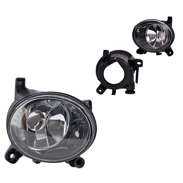 Par de Faros Para Niebla DEPO A6 2004 A 2011 S/Foco