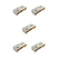 thumbnail image 2 of stanreset 1/2/3/5 Cotton Linen Tablecloth with Side Storage Pocket Rectangular TV Cabinet Mat Tea Desktop Fringe Waterproof Table Cloth for 50*145cm,Beige coffee 5PCS, 2 of 6