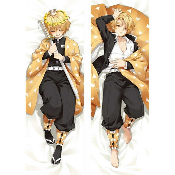 Funda De Almohada Anime Chica Demon Slayer Sexy Cuerpo Dakimakura Kamado Kawaii Almohadas Waifu huangjie unisex Walmart en linea