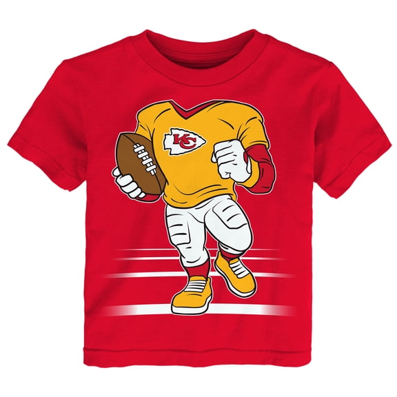Toddler Outerstuff Red Kansas City Chiefs Game Fit T-Shirt