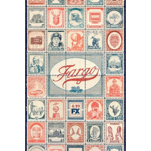Fargo Season 3 Poster 16In x 24In Medium Art Poster 16x24 Multi-Color Square Adults Best Posters
