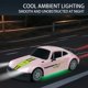 thumbnail image 4 of Remote Control Drift Car, 1:20 4WD Electric Toy Car 2.4G Rechargeable Racing Vehicle with Lights 2 Batteries Gifts for Kids Boys Girls, Silver, 4 of 5