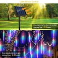 thumbnail image 4 of Htwon Solar 288 LED Lights Meteor Shower Rain Tree String Light Garden Party Outdoor, 4 of 25