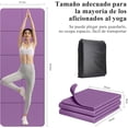 thumbnail image 2 of Tapete de Yoga Plegable, Mat de Viaje Portátil, con Bolsa de Almacenamiento, Tapete Ejercicio Grueso de Material TPE, Resistente al Agua, Alfombra de Yoga, para Pilates, Gym, Fitness, 2 of 4