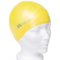 thumbnail image 4 of Swim Research Metallic Hypoallergenic Solid Silicone Swim Cap (Metallic Yellow), 4 of 4