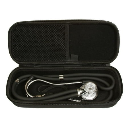 Professional Sprague Double Dual Head Rappaport Stethoscope W / Case Adult Child