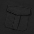 thumbnail image 4 of Blusa y camisa de manga larga con cuello vuelto para hombre, informal, de moda, con botones y bolsillo., 4 of 5