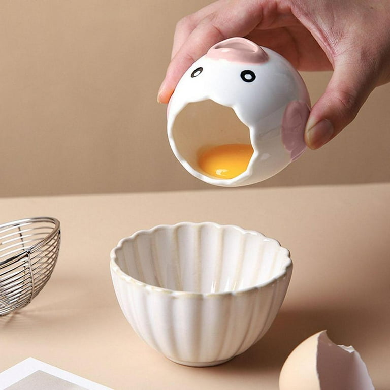 Tohuu Chicken Egg Separator Chicken Shape Egg Separator