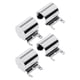 thumbnail image 4 of 1 par de cubiertas de bisagras para 250 255 G6 15-BS 15-BW 15- , 2x plata, 4 of 7
