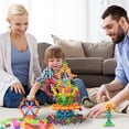 thumbnail image 3 of Juego de bloques de construcción YNTEZHYA para niños con caja de almacenamiento, paquete de 400 unidades, 3 of 6