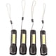 thumbnail image 2 of Linterna retráctil COB LED de 4 piezas con zoom, linterna recargable, luz fuerte para exteriores, 2 of 10