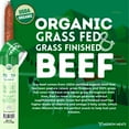 thumbnail image 4 of Mission Meats 100% Certified Organic Beef Sticks – Pasture-Raised, Zero Sugar, Non-GMO, Healthy Individually Wrapped Meat Sticks Snack, 0.75oz (24 Count), 4 of 7