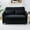 Black, variant on 3-in-1 Convertible Sofa Bed,Modern Corduroy Sleeper Sofa with Pull Out Bed,Loveseat Couch with Adjustable Armrest for Living Room,Black