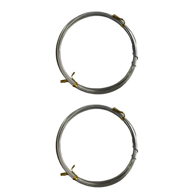 Tholdsy Alambres artesanales Ligero No es fácil de romper No se desvanece Hilo trenzado a prueba de herrumbre Líneas de joyería brillantes Type1 NO1